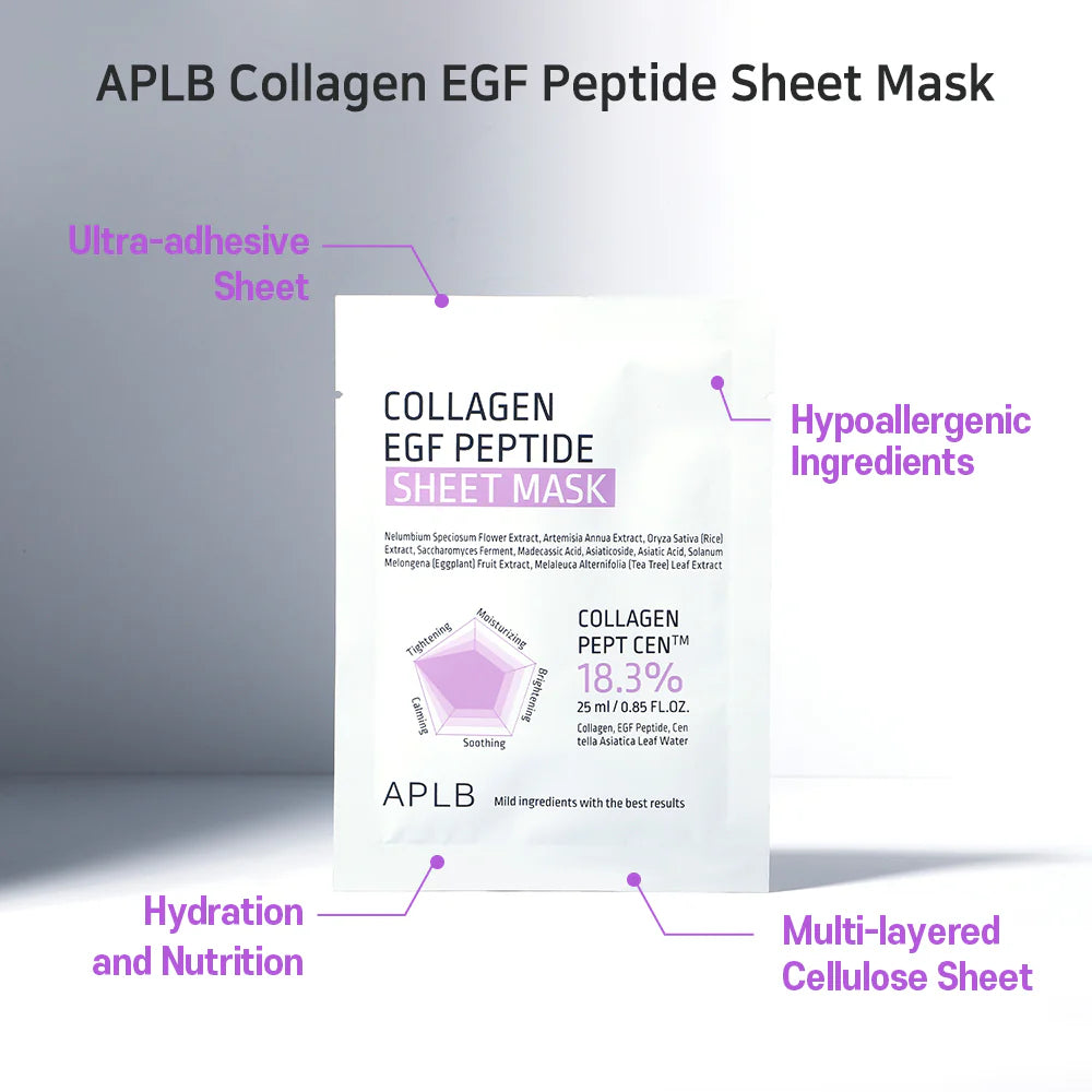 Collagen EGF Peptide Sheet Mask