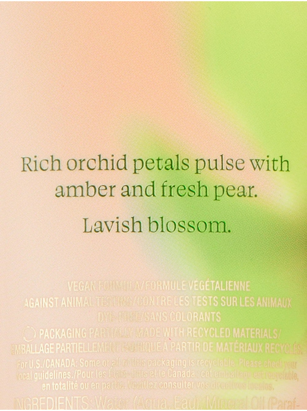 Lush Orchid Amber Lotion