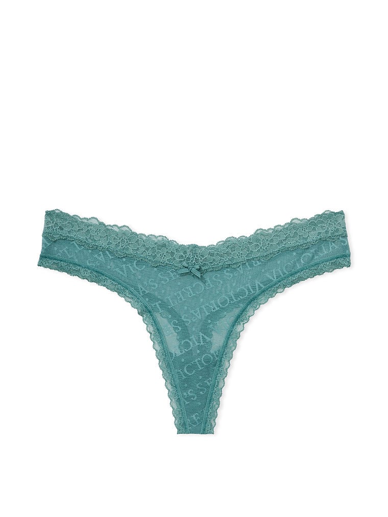 The Lacie Logo Thong Panty