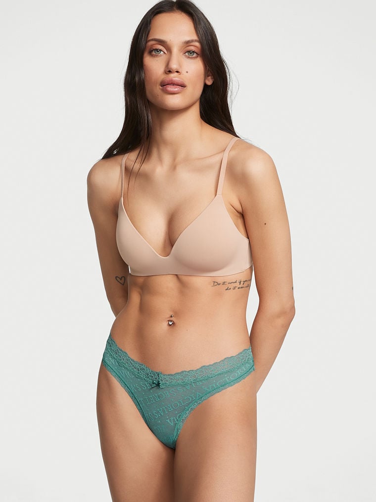 The Lacie Logo Thong Panty