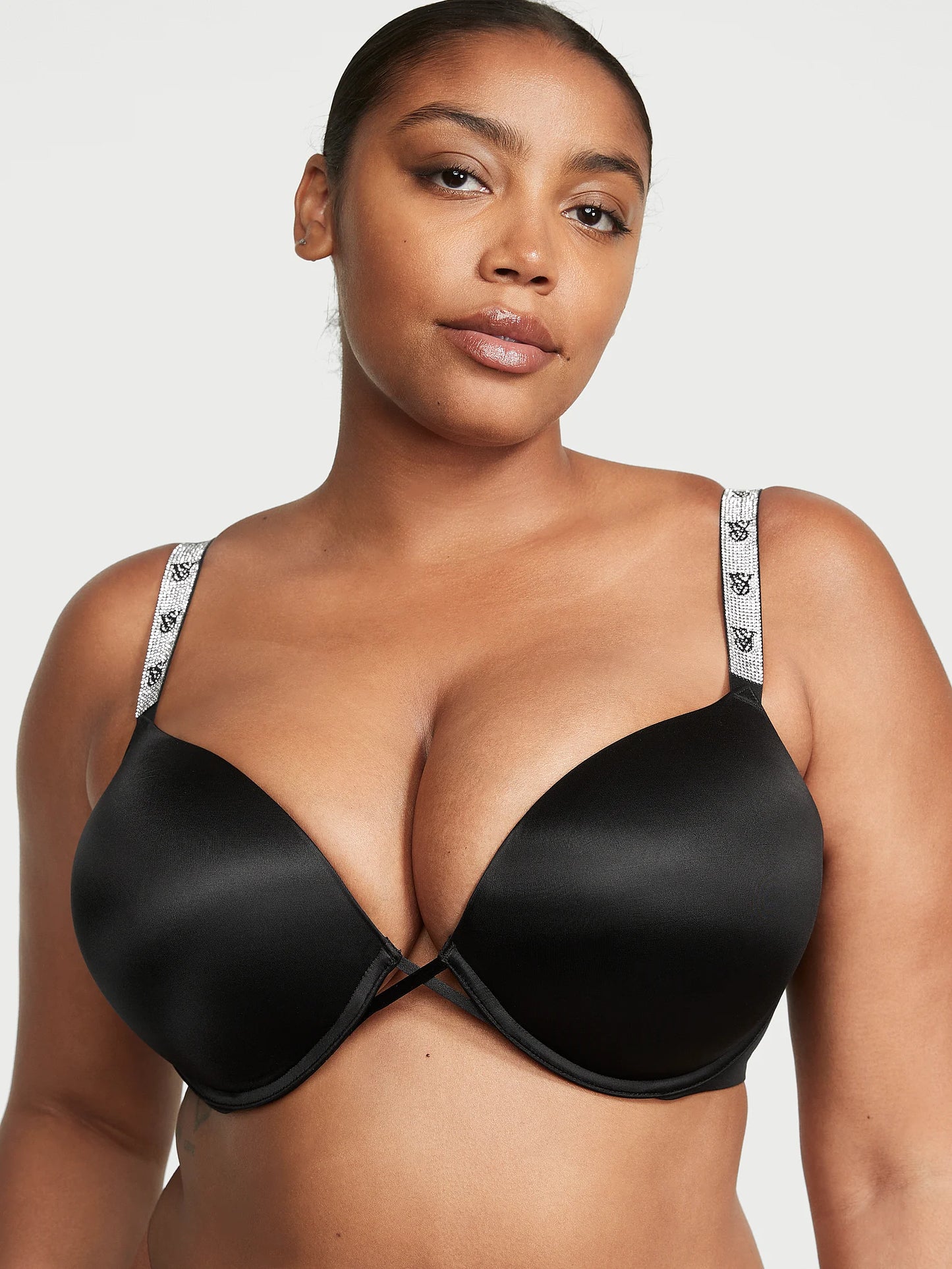 Very Sexy Bombshell Add-2-Cups Shine Strap Push-Up Bra