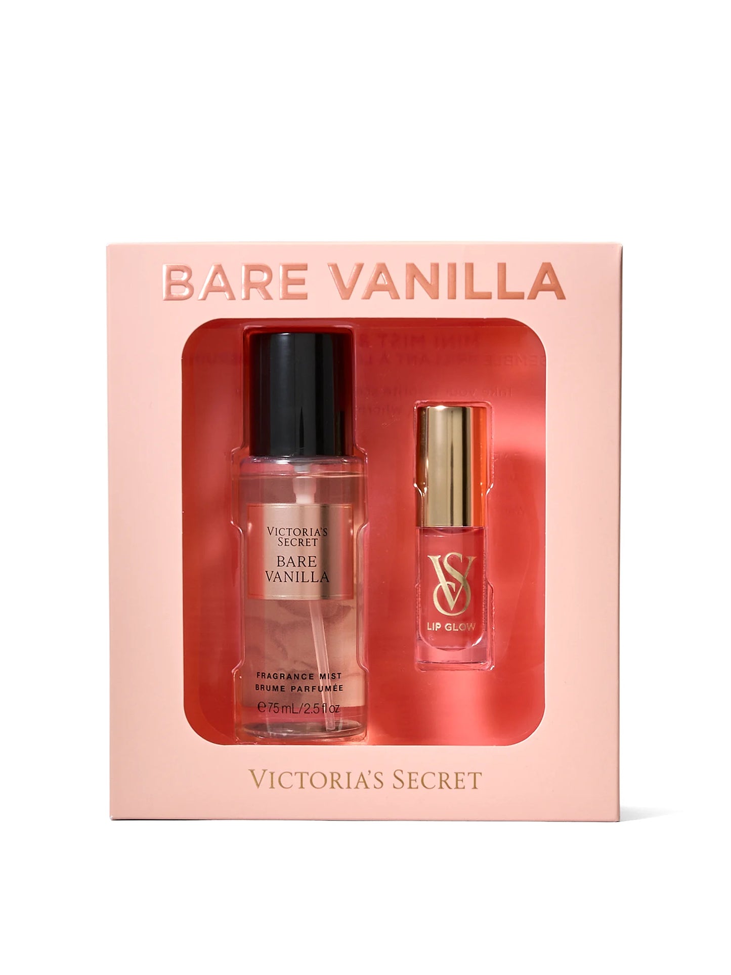 Mist & Kiss Two-Piece Gift Set Bare Vanilla