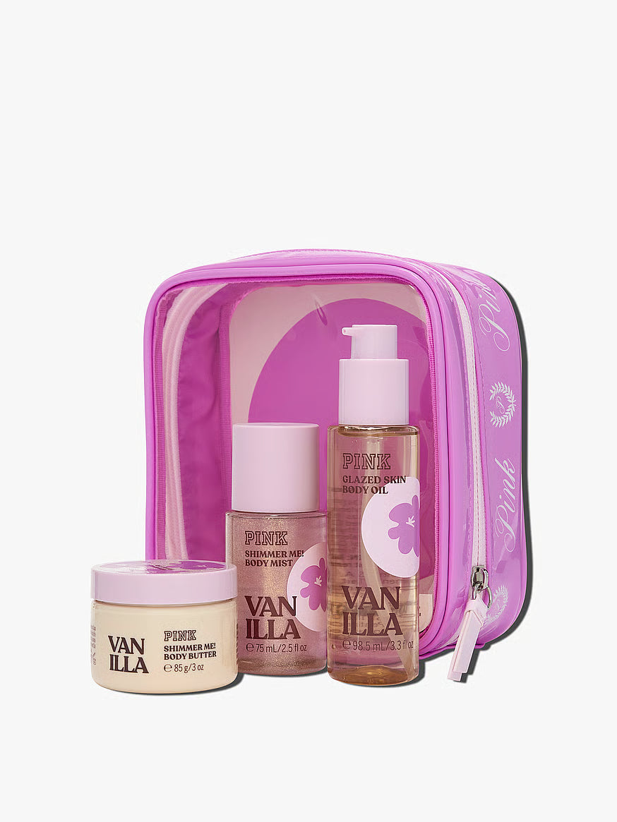 Let's Glow Away Shimmer Travel Set
