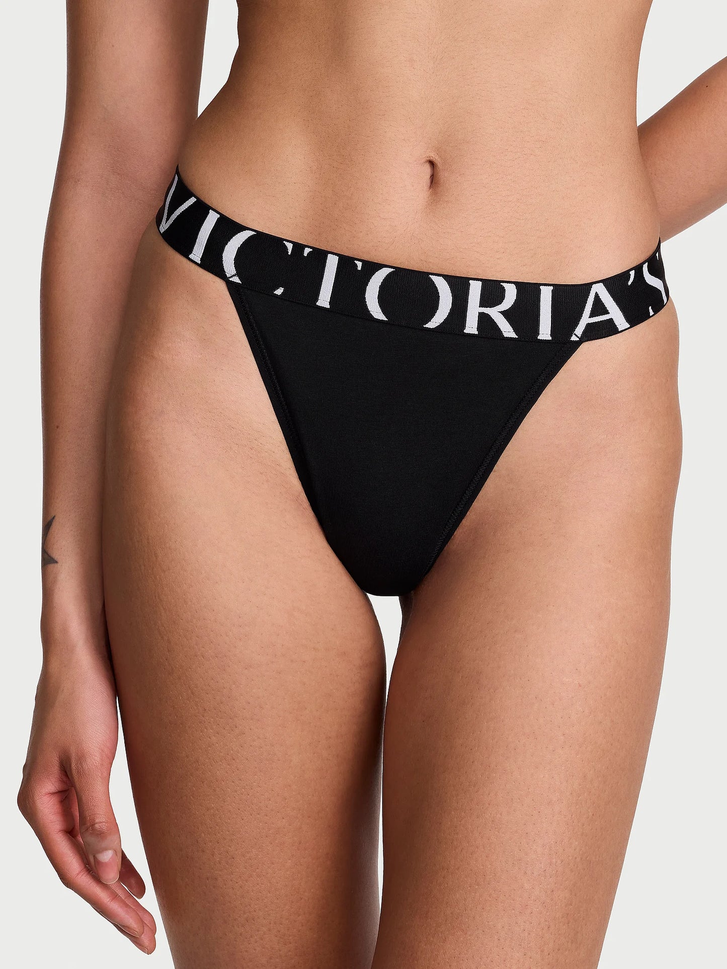 Cotton, Exploded Logo Cotton 90s Brief Panty