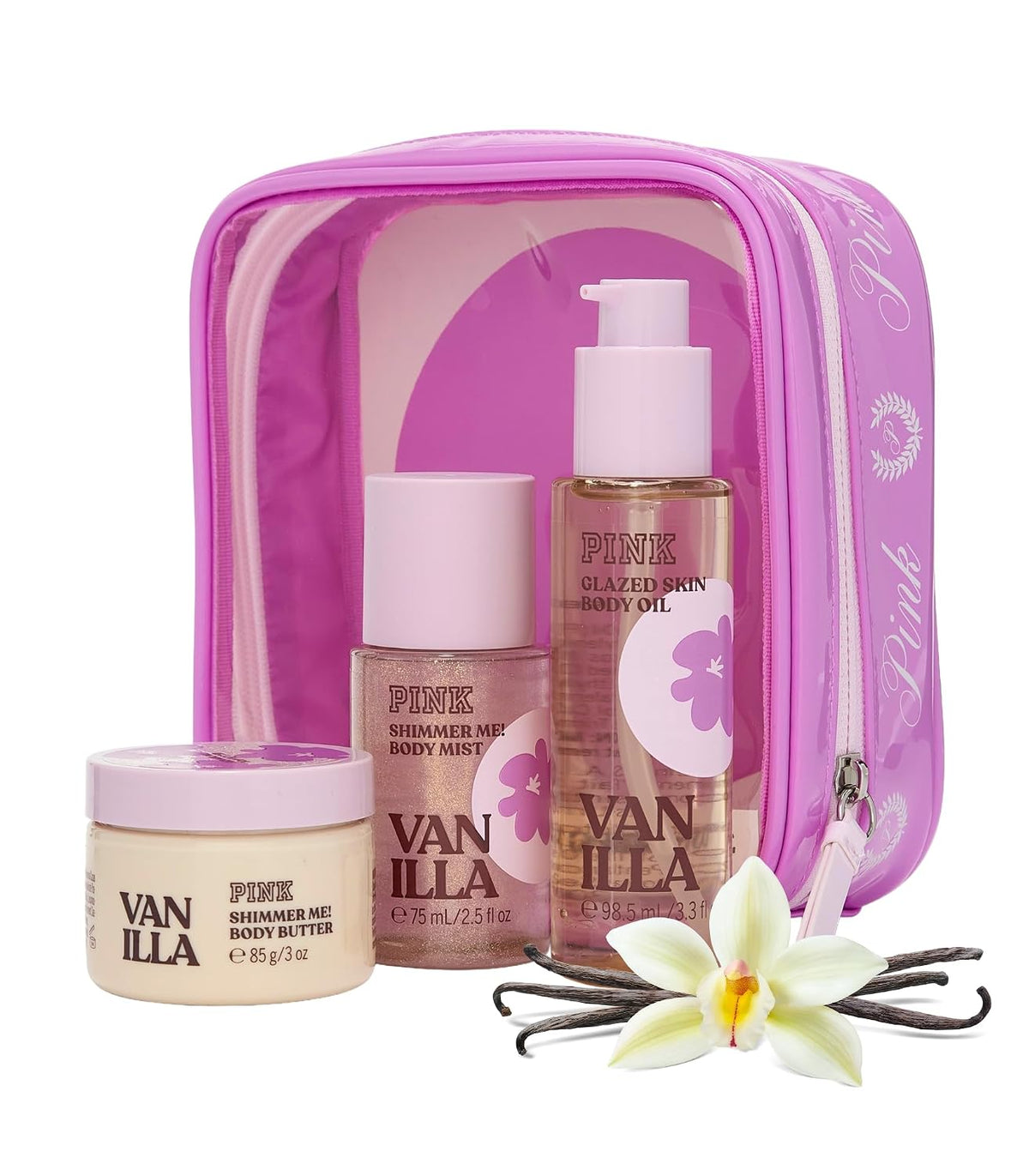 Let's Glow Away Shimmer Travel Set
