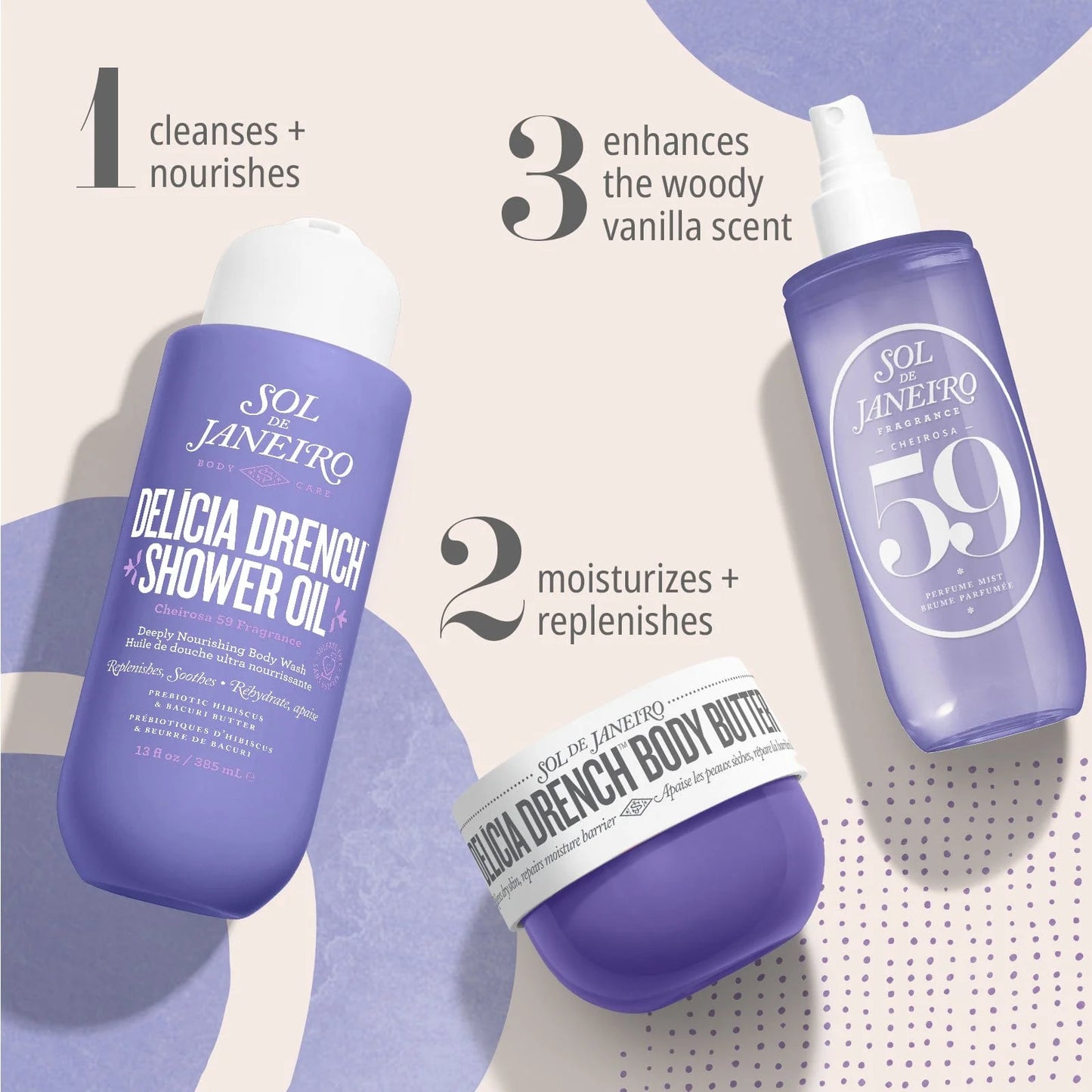 Delícia Drench™ Shower Oil