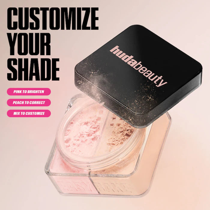 Easy Bake Loose Powder Brightening + Correcting Duo