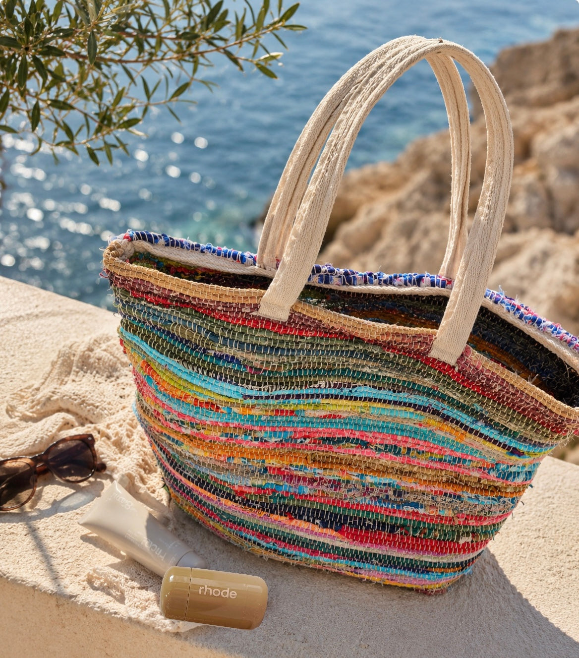 Handmade Kourelou Beach Tote