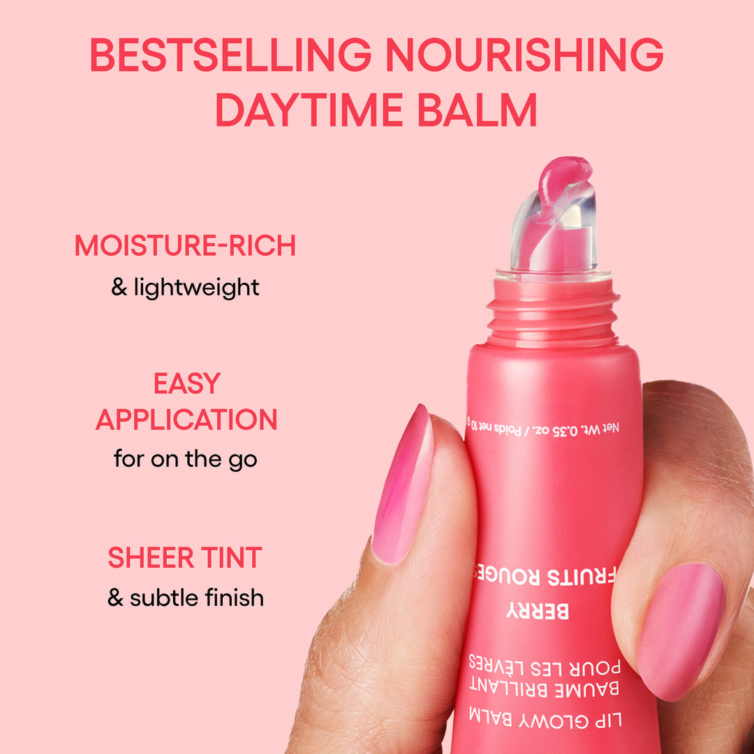 Lip Glowy Balm- Berry Fruits