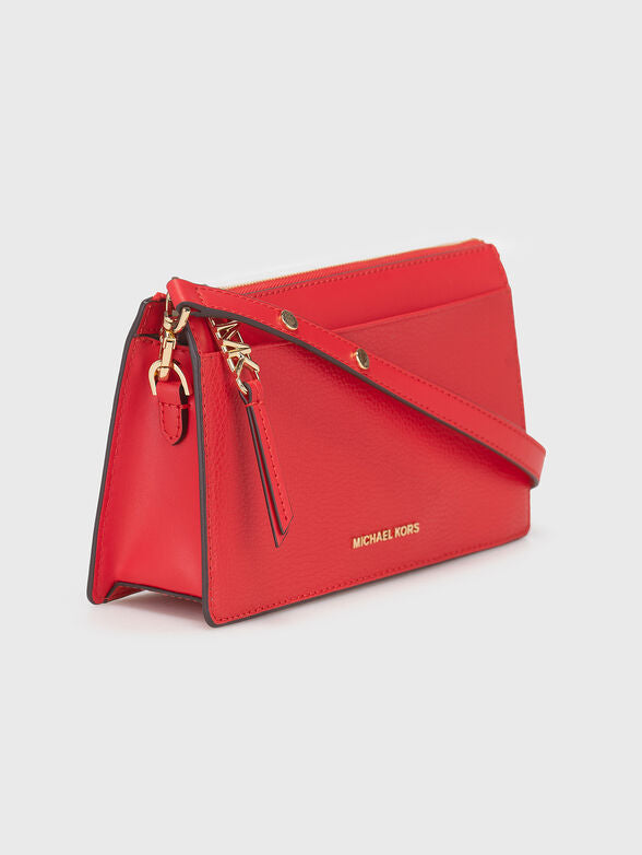Empire Large Leather Convertible Crossbody Bag