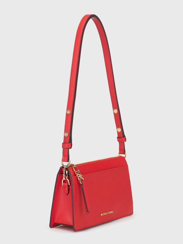 Empire Large Leather Convertible Crossbody Bag