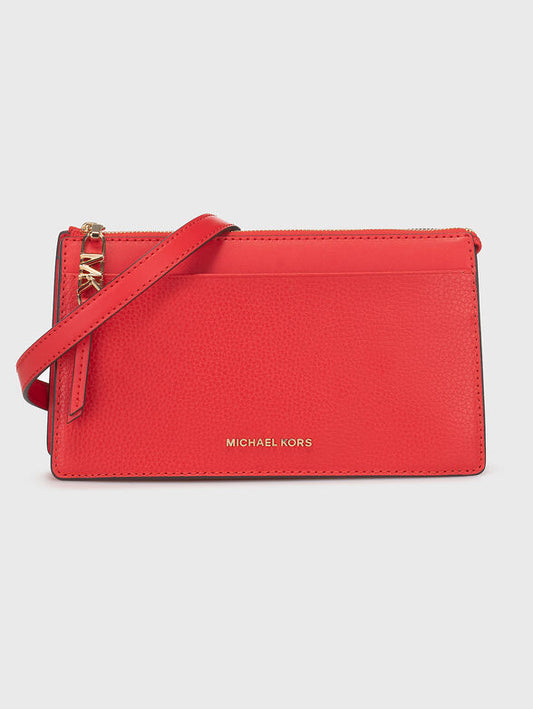 Empire Large Leather Convertible Crossbody Bag