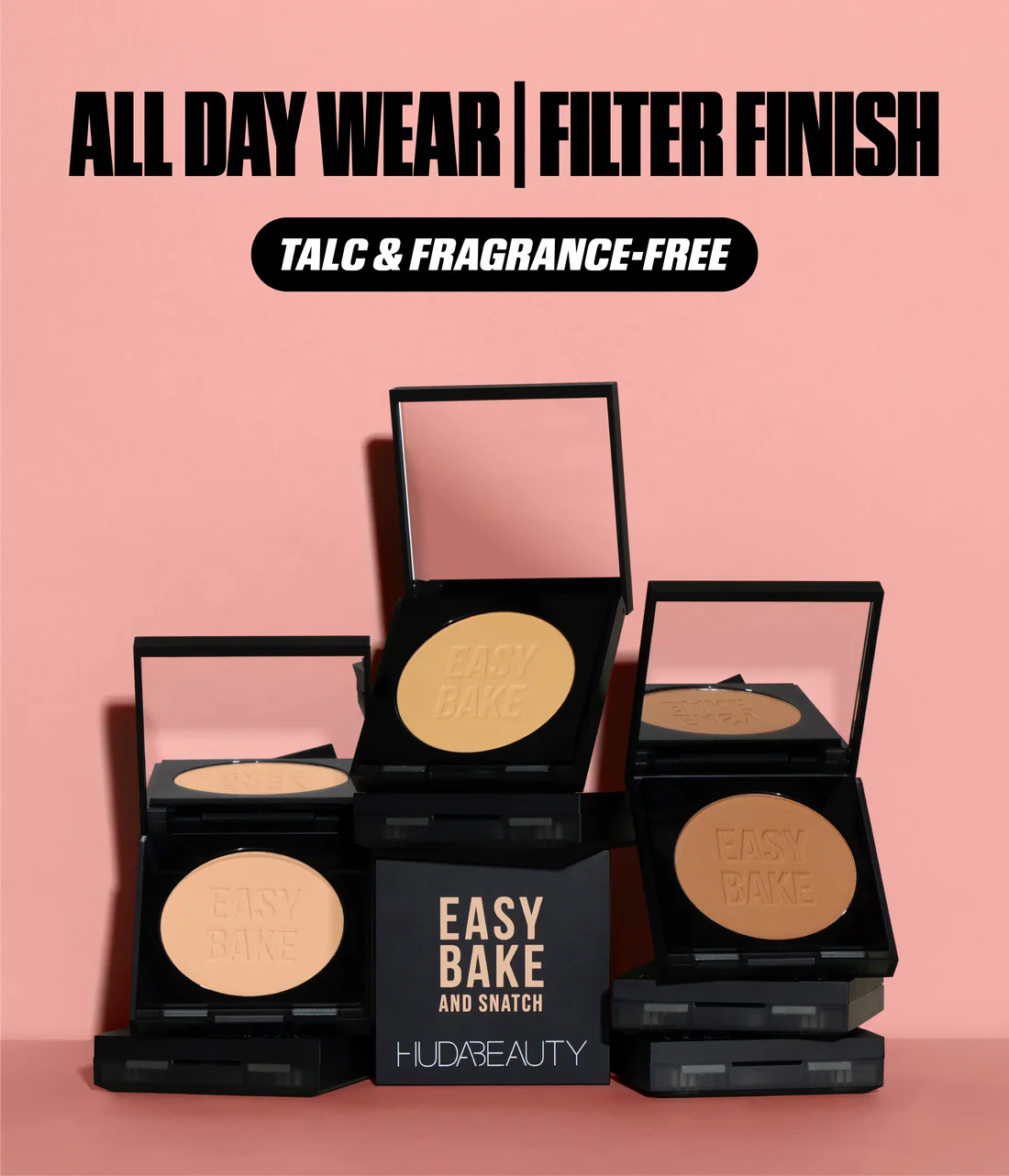 EASY BAKE AND SNATCH PRESSED TALC-FREE BRIGHTENING AND SETTING POWDER