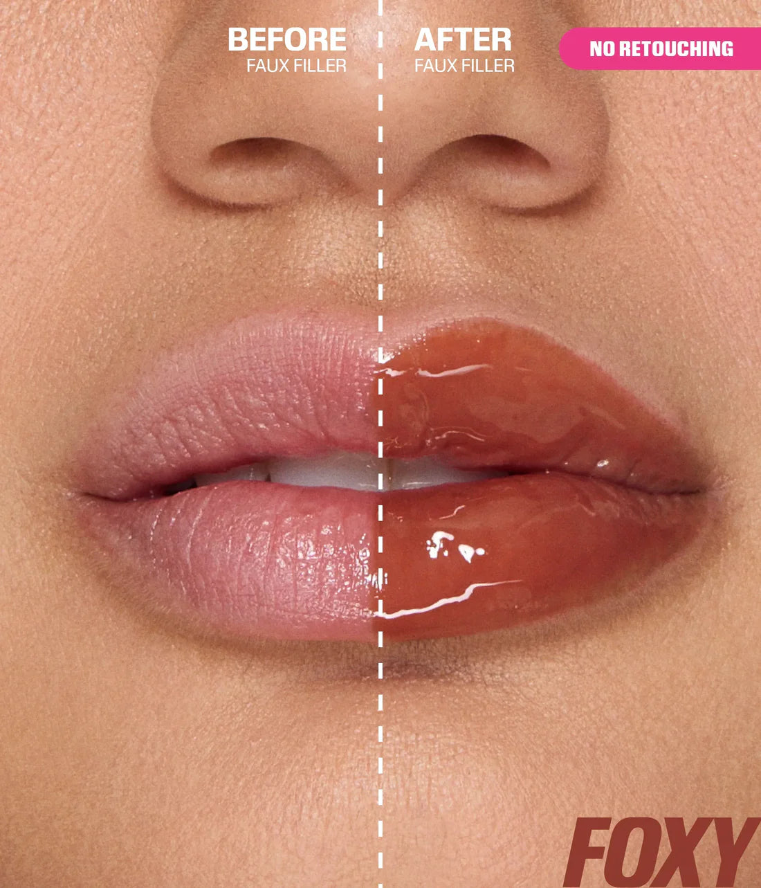FAUX FILLER Extra Shine Lip Gloss - Foxy