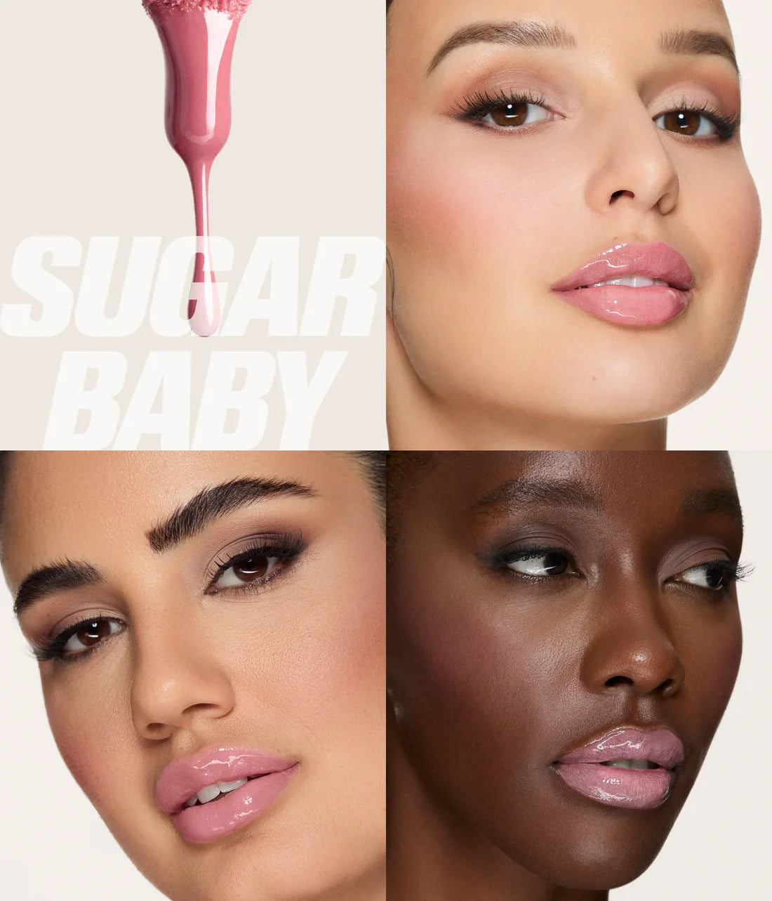 FAUX FILLER Extra Shine Lip Gloss -Sugar Baby