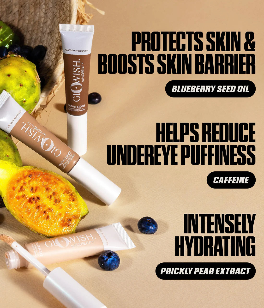 GLOWISH BRIGHT LIGHT HYDRATING SHEER CONCEALER