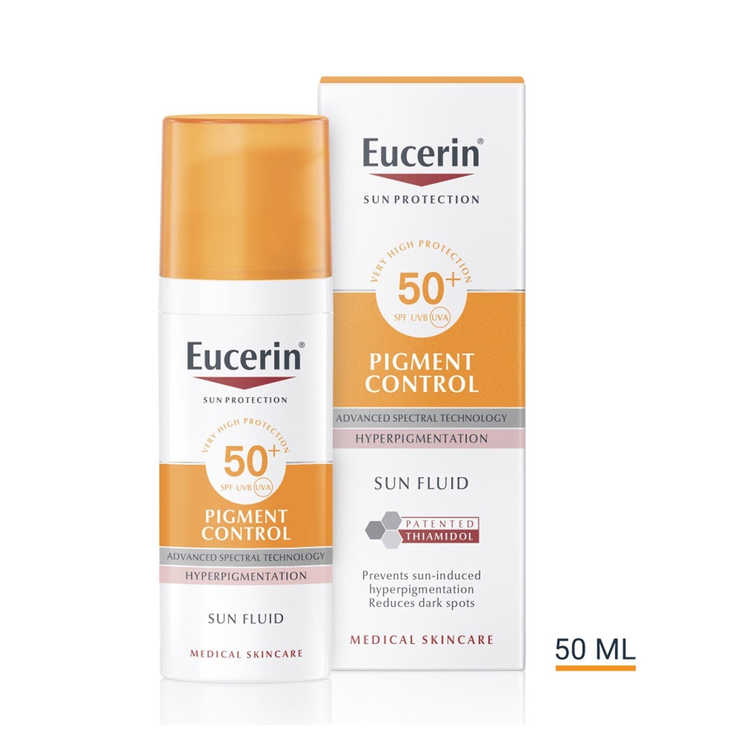 Sun Pigment Control Sun Fluid SPF50+