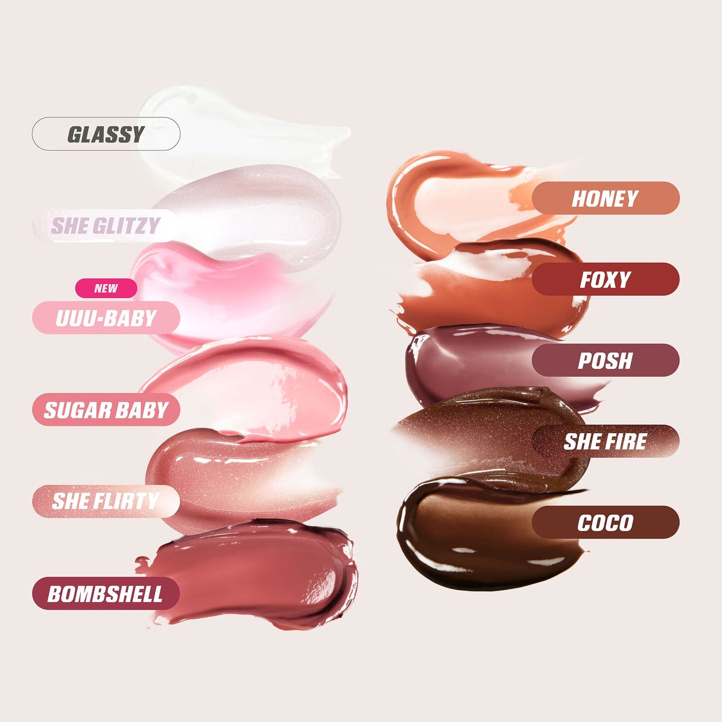 FAUX FILLER Extra Shine Lip Gloss - Coco