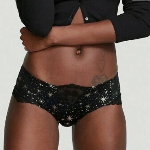 Very Sexy Satin Lace Trim Cheeky Panty