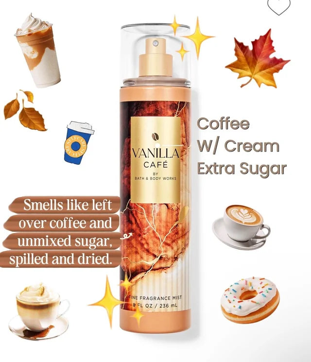 Vanilla Café Body Mist