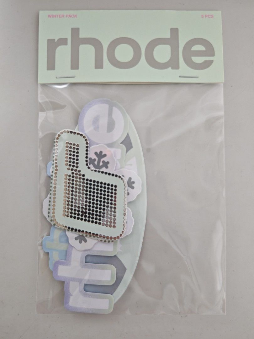 Rhode Winter Pack stickers