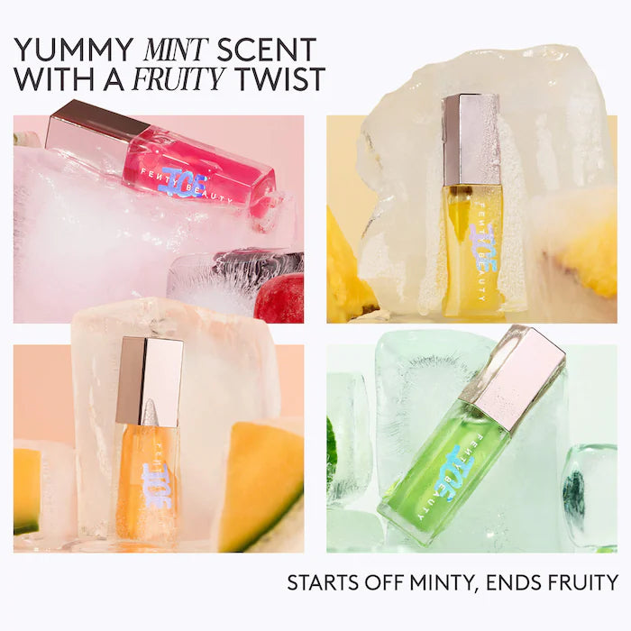 Gloss Bomb Ice Cooling Lip Gloss- Ice'd Pineapple