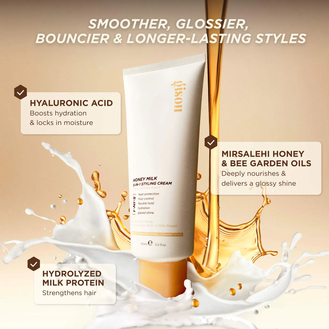 Honey Milk 5-in-1 Styling Cream