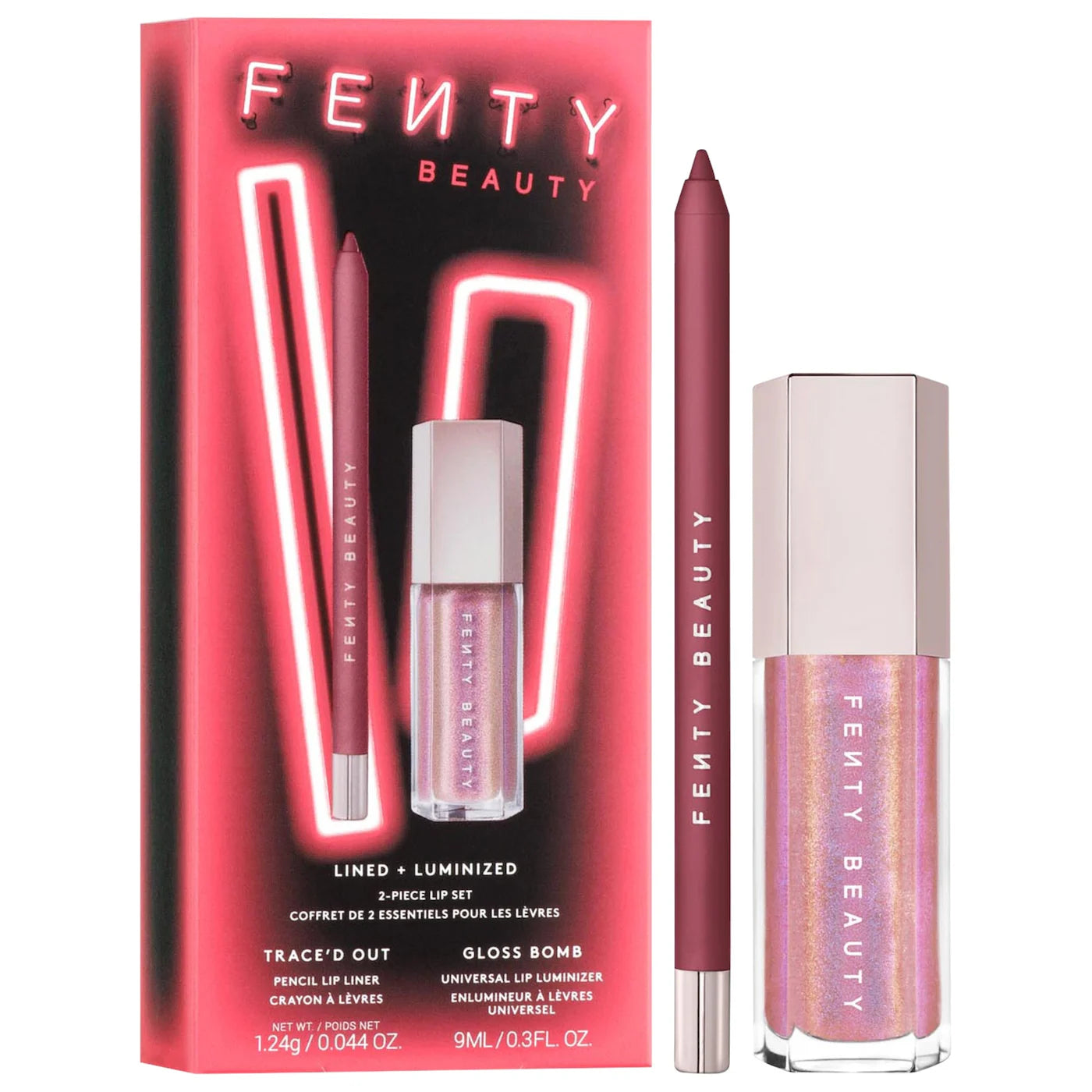 Lined + Luminized 2-Piece Lip Set