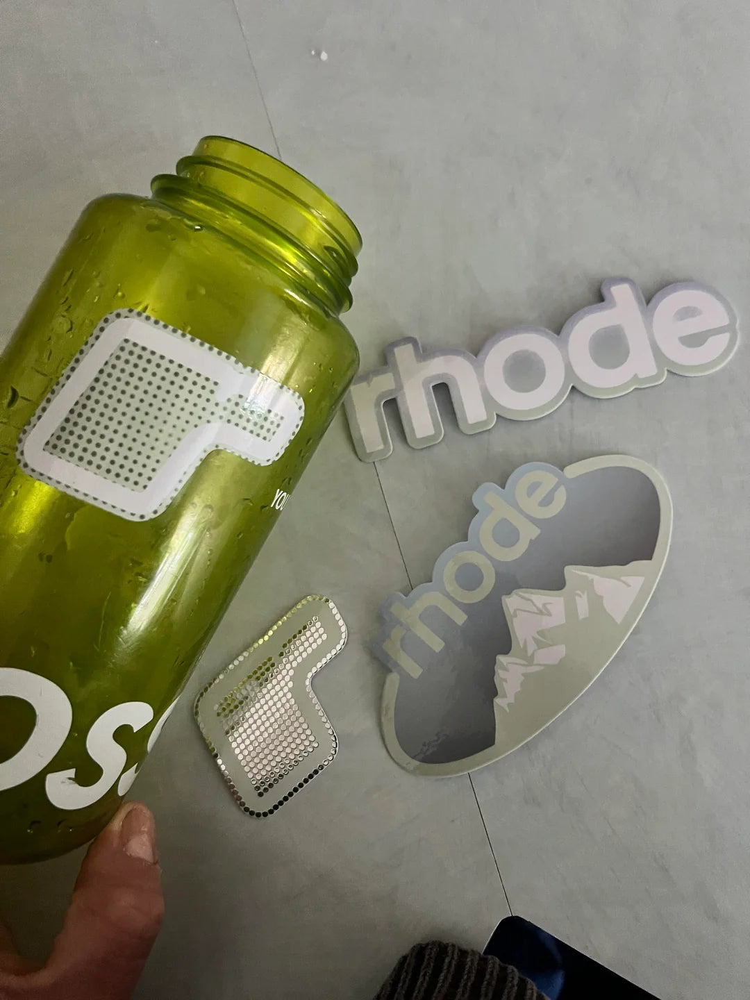Rhode Winter Pack stickers